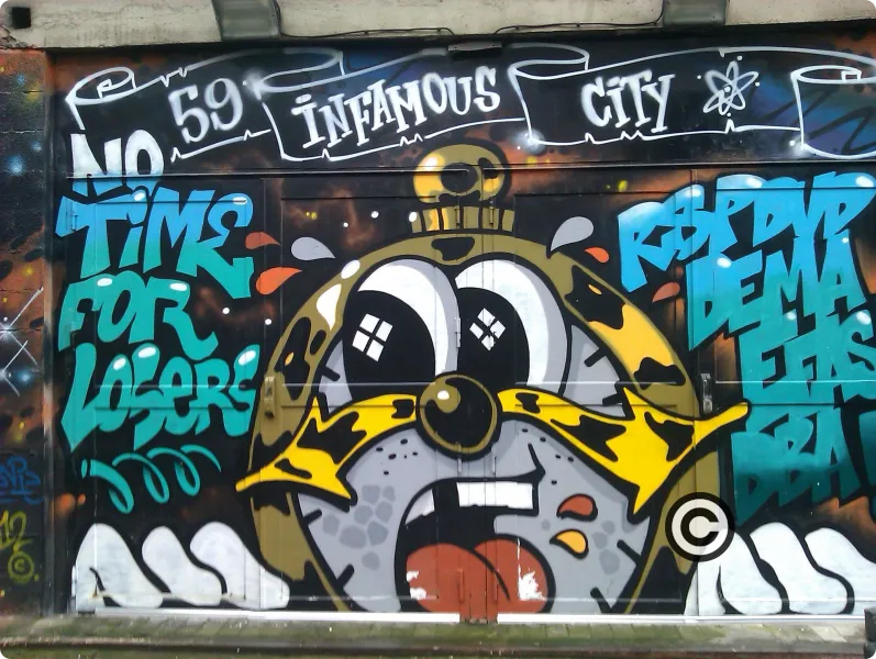 Graffiti INFAMOUS CITY