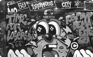 Graffiti INFAMOUS CITY